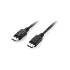 Equip DisplayPort 1.2 4K 60Hz St St 1.00m schwarz Polybeutel