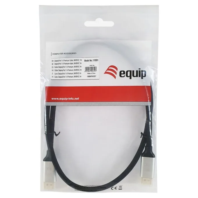 Equip DisplayPort 1.4 St St 3.00m 8K 60Hz komp.HDCP Prem. sw — image 3