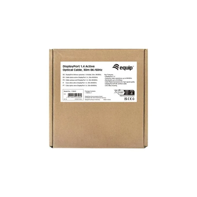 Equip DisplayPort 1.4 St St30.00m 8K 60Hz komp.HDCP schwarz — image 6
