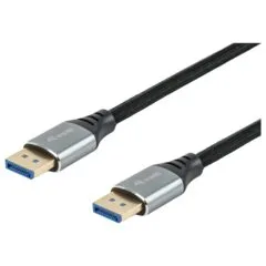 Equip DisplayPort 2.1 St St 2.00m16K 60Hz komp.HDCP Alum. gr