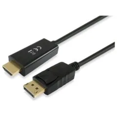 Equip Displayport Kabel - to HDMI St St 2.0m 4K 30Hz schwarz