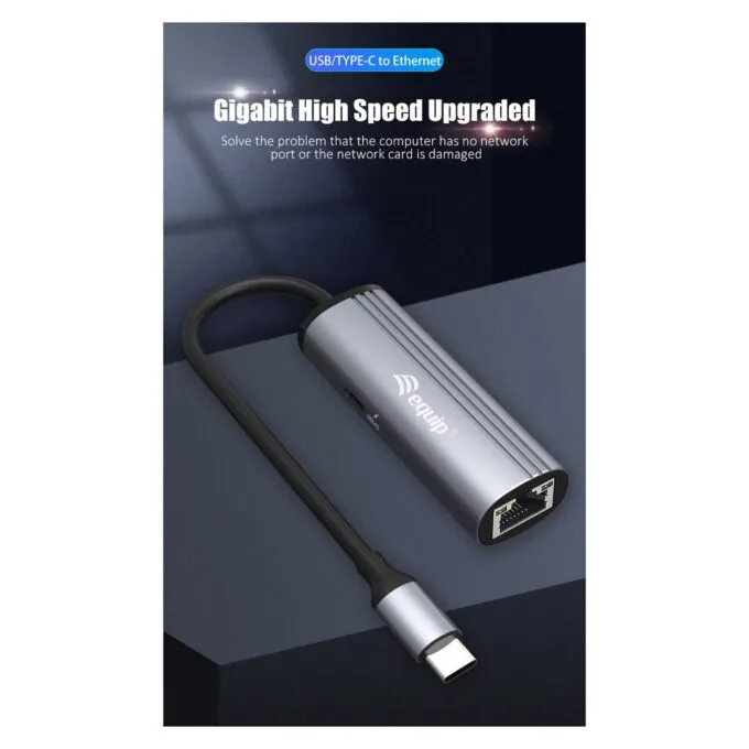 Equip Dock USB-C- to GbE.100WPD3.0 15cm gr — image 9