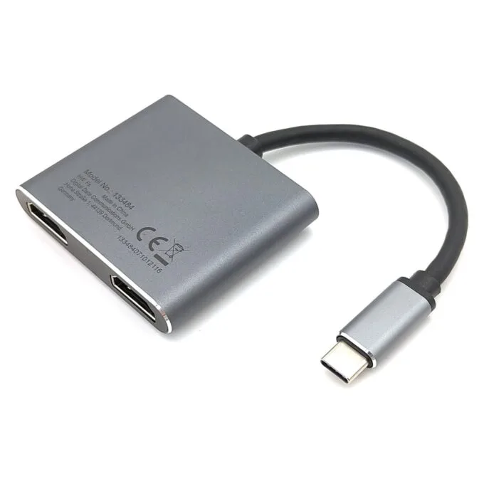 Equip Dock USB-C- to 2xHDMI.USB 3.0.100WPD 15cm si — image 4