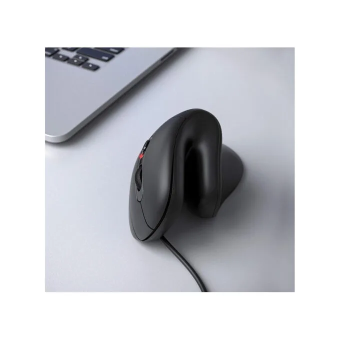 Equip Ergonomische Maus USB-A -C Stker 1.80m Rechts schwarz — image 3