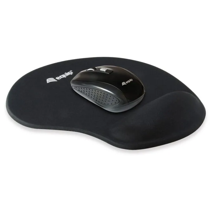 Equip Gel Mauspad+Handgelenkauflage rutschfester Boden sw — image 3
