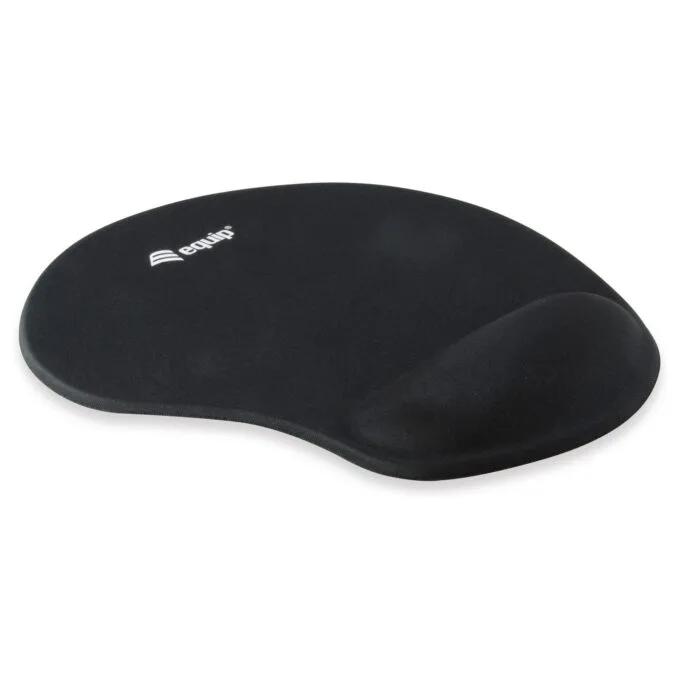Equip Gel Mauspad+Handgelenkauflage rutschfester Boden sw — image 1