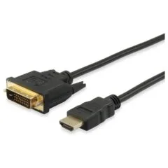 Equip HDMI A auf DVI(24+1) St St 3.0m 1920x1200 60Hz sw