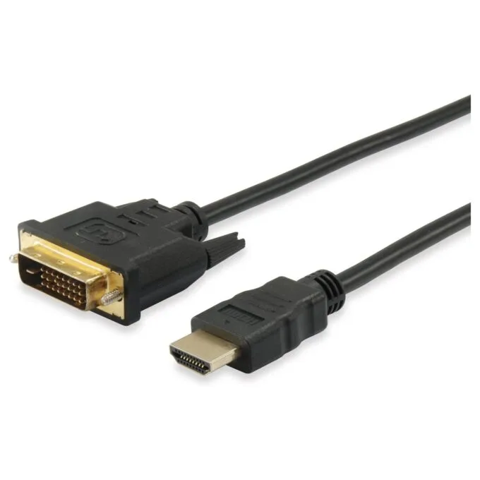 Equip HDMI A auf DVI(24+1) St St 3.0m 1920x1200 60Hz sw — image 1