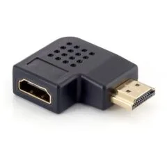 Equip HDMI Adapter A-B St Bu 90 Grad gewinkelt sw Polybeutel