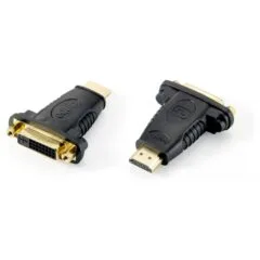 Equip HDMI Adapter A-DVI(24+1) St Bu 1920x1080 60HZ sw Polybeutel