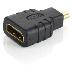 Equip HDMI Adapter Micro D-A St Bu sw Polybeutel