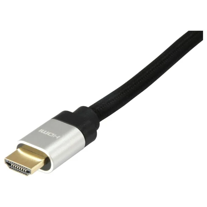 Equip HDMI UHS E.Gewebe 2.1 A-A St St 10.0m 8K60Hz HDR sw — image 2