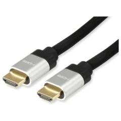 Equip HDMI UHS E.Gewebe 2.1 A-A St St 5.0m 8K60Hz HDR sw