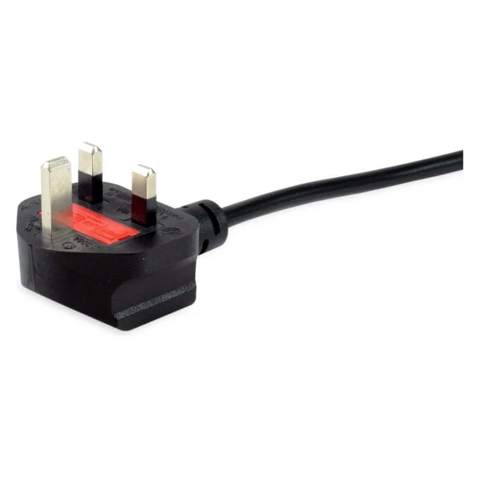 Equip IEC-Stromkabel UK-BS1363 - to C13 5m St Bu schwarz — image 2