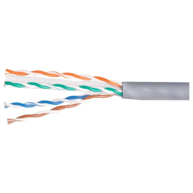 Equip Instal.Kab Cat6 U UTP 4P23 305.00m grau LSZH — image 1