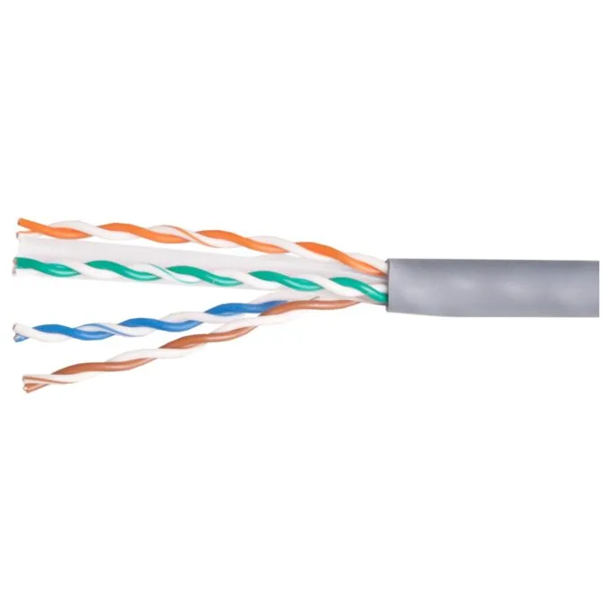 Equip Instal.Kab Cat6A U UTP 4P23 305.00m grau LSZH — image 1