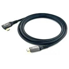 Equip Kabel USB-C 2.0 - to C wink. St St 1.00m 5A 480Mbps sw