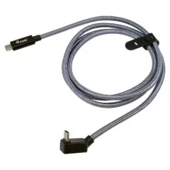 Equip Kabel USB-C 3.0 - to C wink. St St 2.00m 5A 4K 60Hz sw