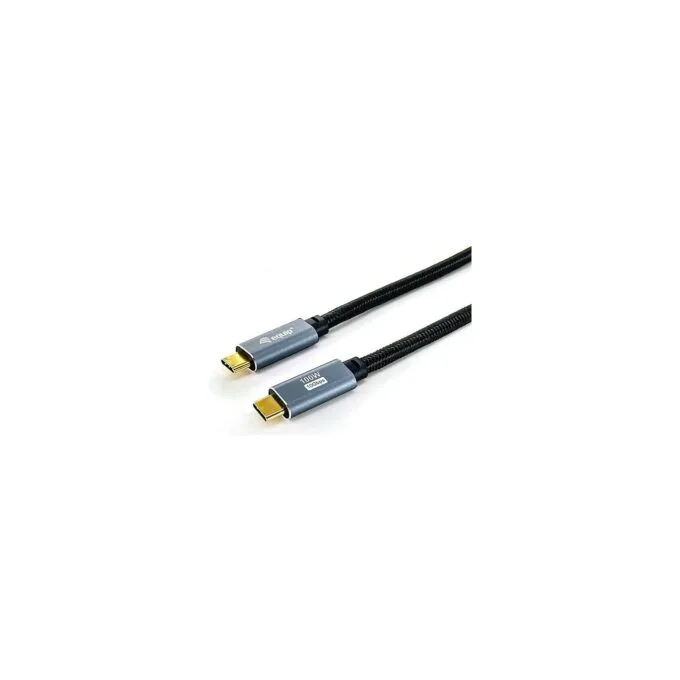 Equip Kabel USB-C 3.2 - to C St St 3.00m 5A 4K 60Hz si — image 1