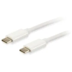 Equip Kabel USB-C 3.2 - to C Plat. St St 2.00m 3A 4K 60Hz ws Polybeutel