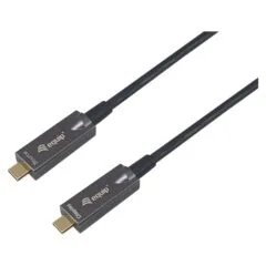 Equip Kabel USB-C 3.2 - to C St St 10.00m 3A 4K 60Hz sw