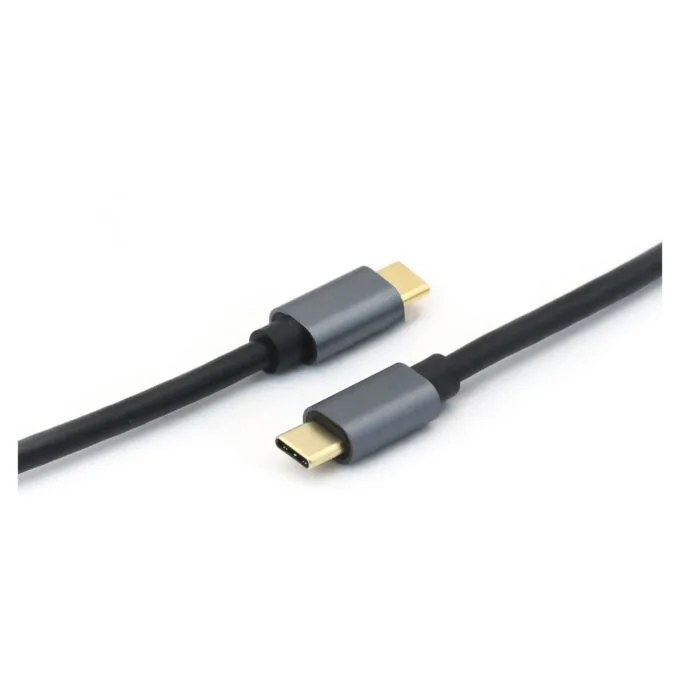 Equip Kabel USB-C 3.2 - to C St St 1.00m 5A 4K 60Hz sw — image 2