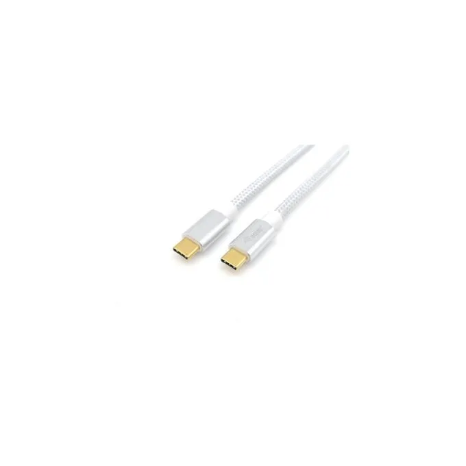 Equip Kabel USB-C 3.2 - to C St St 1.00m 5A 4K 60Hz ws — image 4