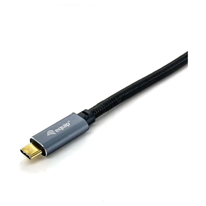Equip Kabel USB-C 3.2 - to C St St 2.00m 5A 4K 60Hz sw — image 3