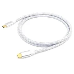 Equip Kabel USB-C 3.2 - to C St St 2.00m 5A 4K 60Hz ws