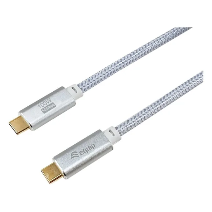 Equip Kabel USB-C 3.2 - to C St St 3.00m 5A 4K 60Hz ws — image 2
