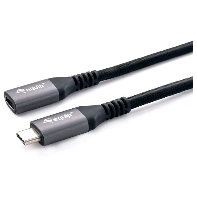 Equip Kabel USB-C 3.2 - to C Verl. St Bu 0.50m 5A 4K 60Hz sw — image 2