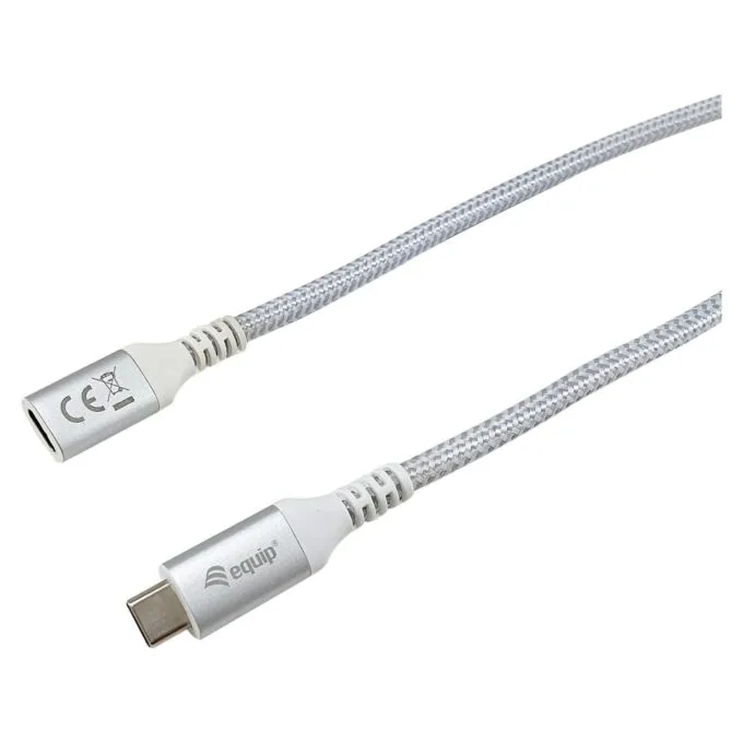 Equip Kabel USB-C 3.2 - to C Verl. St Bu 0.50m 5A 4K 60Hz ws — image 2