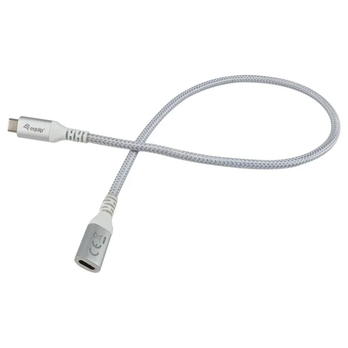 Equip Kabel USB-C 3.2 - to C Verl. St Bu 0.50m 5A 4K 60Hz ws — image 1