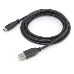 Equip Kabel USB-C2.0- to A 3A St St 0.50m schwarz
