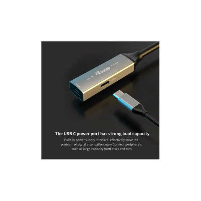 Equip Kabel USB-C3.2- to C Gen1 Akt.Erweit.St Bu 15.00m schwarz — image 6