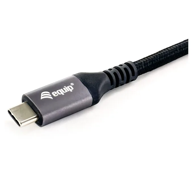 Equip Kabel USB-C4.0- to C 40Gbps PD240W St St 0.50m schwarz — image 4