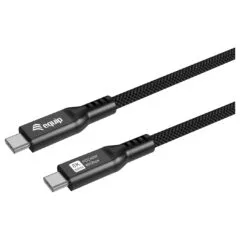 Equip Kabel USB-C4.0- to C 80Gbps PD240W St St 2.00m schwarz