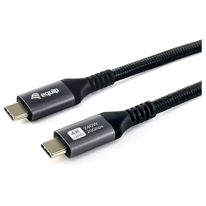 Equip Kabel USB-C4.0- to C Gen2x2 PD100W St St 3.00m schwarz — image 2