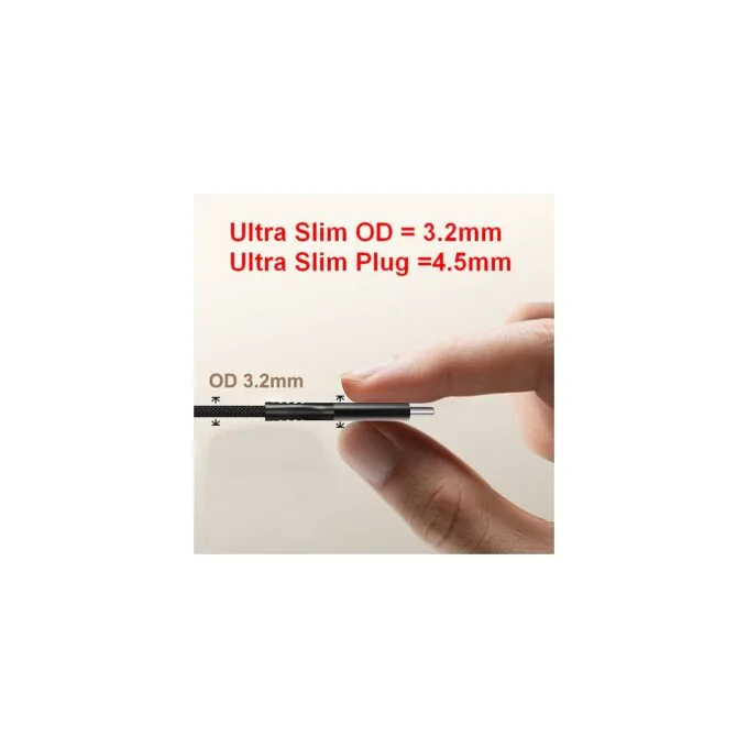 Equip Kabel USB-C4.0- to C Slim PD240W St St 1.20m schwarz — image 4
