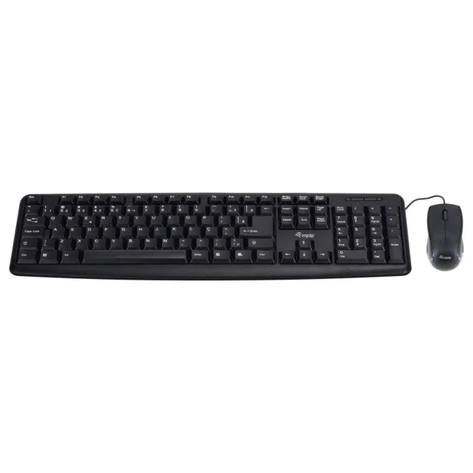 Equip Kabelgebundene Kombi Keyboard+Mouse. schwarz. italieni — image 6