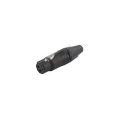 Equip Kabelverbinder 3-Polig Buchse schwarz