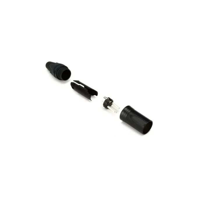 Equip Kabelverbinder 3-Polig Stecker schwarz — image 2