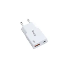 Equip Ladegerät 2Port USB-C PD3.0 USB-A GaN Slim 30W weiß