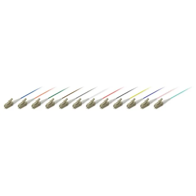 Equip LC PC Pigtail Multi Mode Duplex OM4 1Set 12Stk. 1.0m — image 1