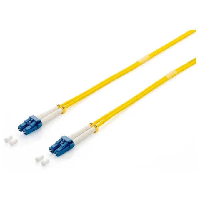 Equip LWL Patchkabel LC- to LC 1.00m Singlemode Duplex OS2 ge Polybeutel — image 1