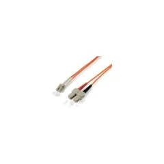 Equip LWL Patchkabel LC- to SC 1.00m Multimode Duplex OM1 or Polybeutel