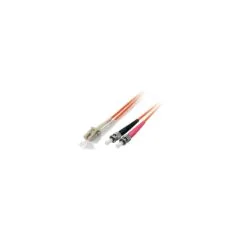 Equip LWL Patchkabel LC- to ST 5.00m Singlemode Duplex OS2 ge Polybeutel
