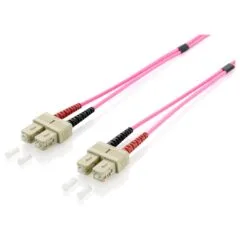 Equip LWL Patchkabel SC- to SC 0.50m Multimode Duplex OM4 vi Polybeutel