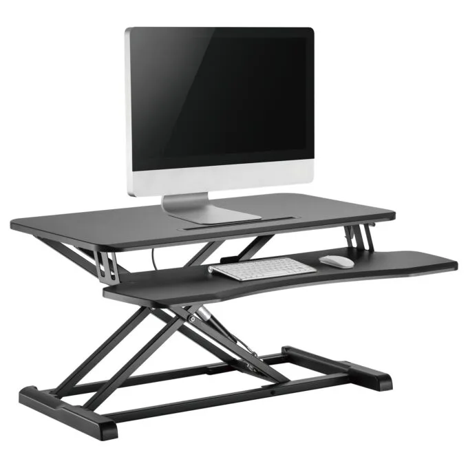 Equip Monitortisch mit Sitz-Stehbankerhöhung 15Kg sw — image 2