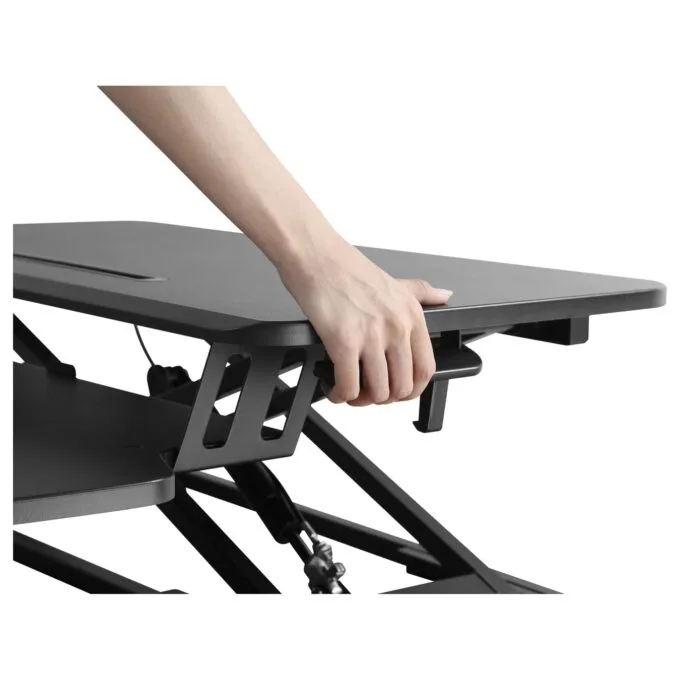 Equip Monitortisch mit Sitz-Stehbankerhöhung 15Kg sw — image 4